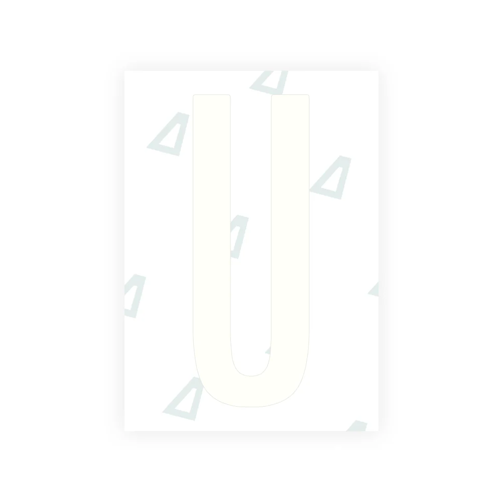 Alite Nanofilm for US (Ohio 2021) license plates - Symbol "U" - Image 2