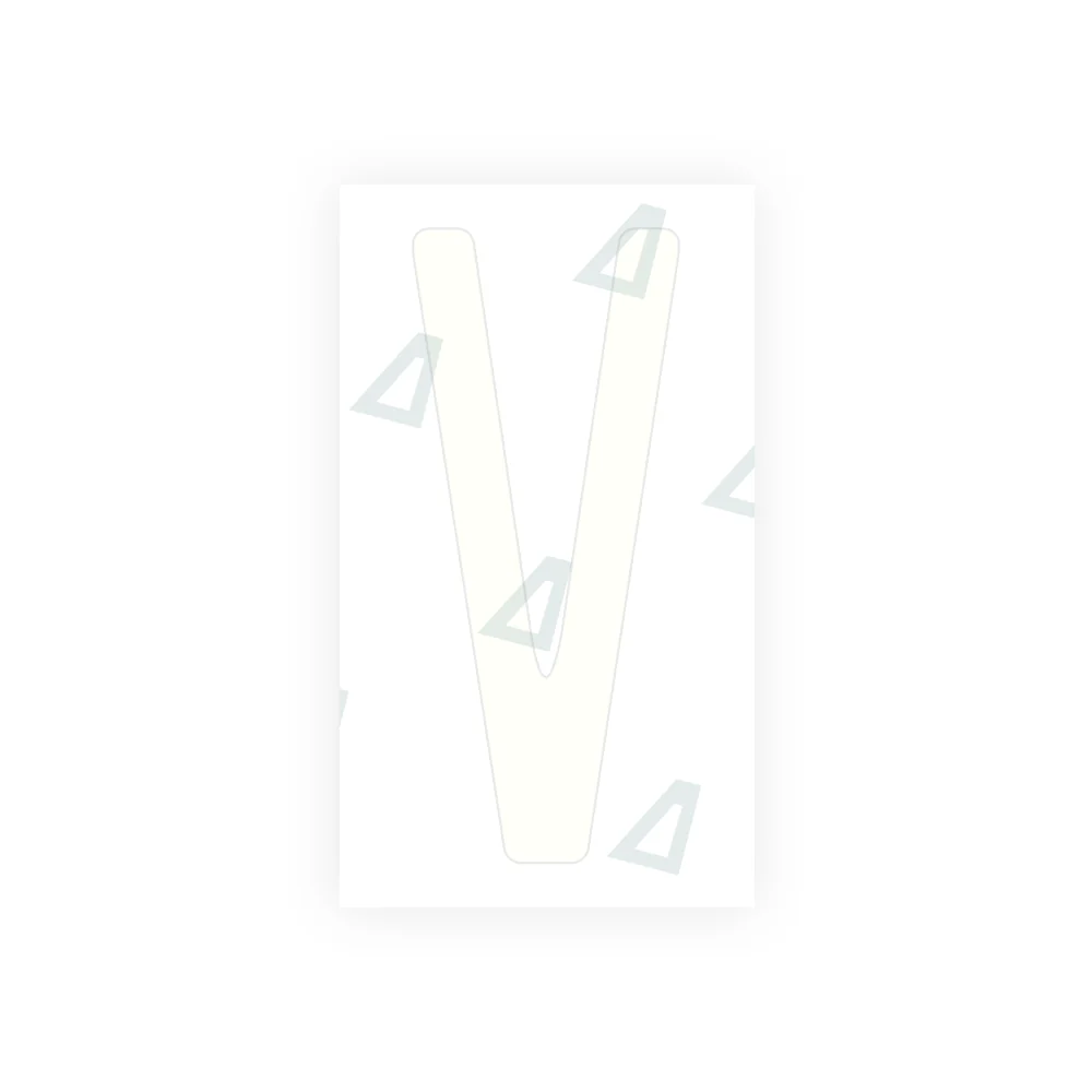Alite Nanofilm for US (Ohio 2013) license plates - Symbol "V" - Image 2