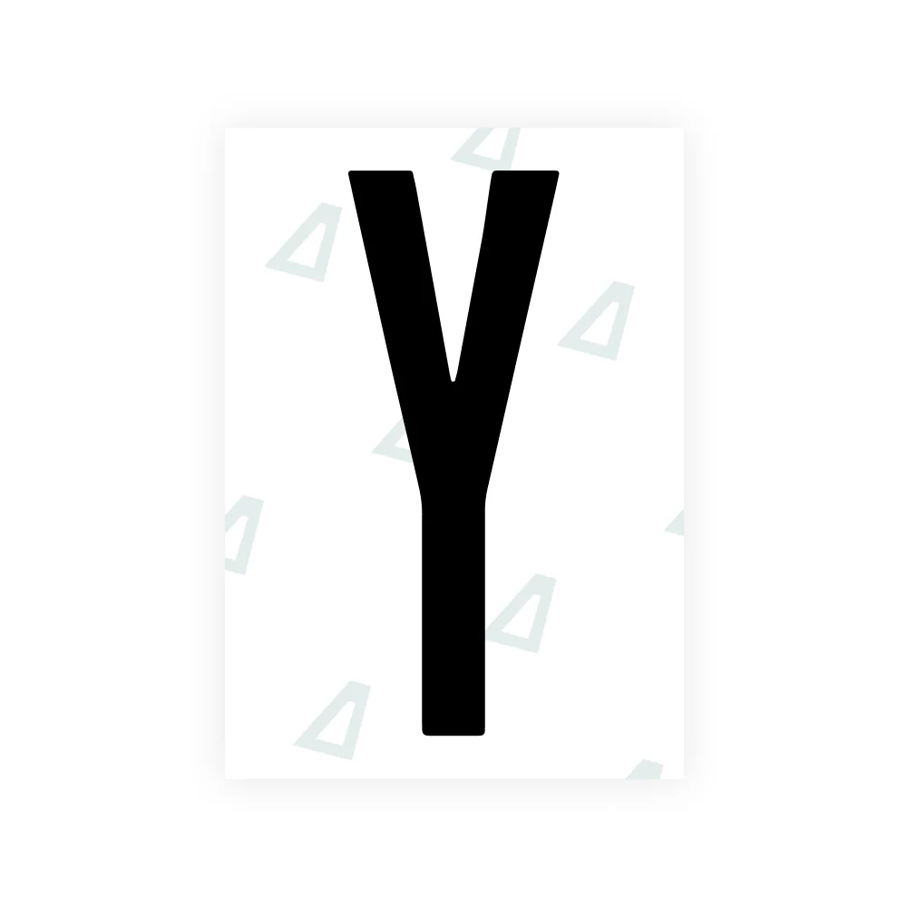 Alite Nanofilm for US (Ohio 2021) license plates - Symbol "Y"