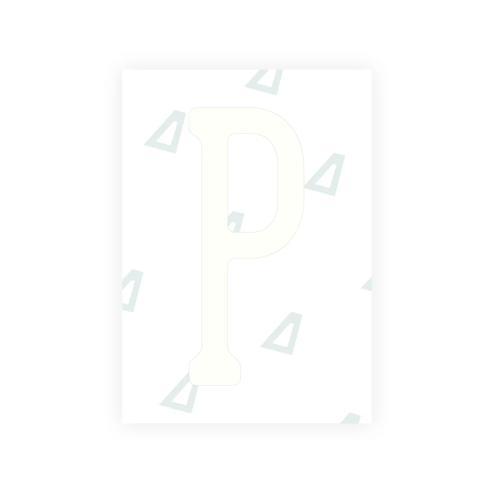 Alite Nanofilm for US (Pennsylvania 2004) license plates - Symbol "P" - Image 2