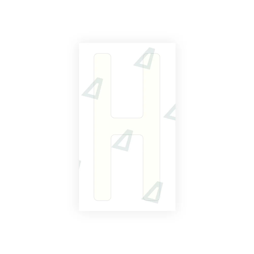 Alite Nanofilm for CA (Quebec) license plates - Symbol "H" - Image 2
