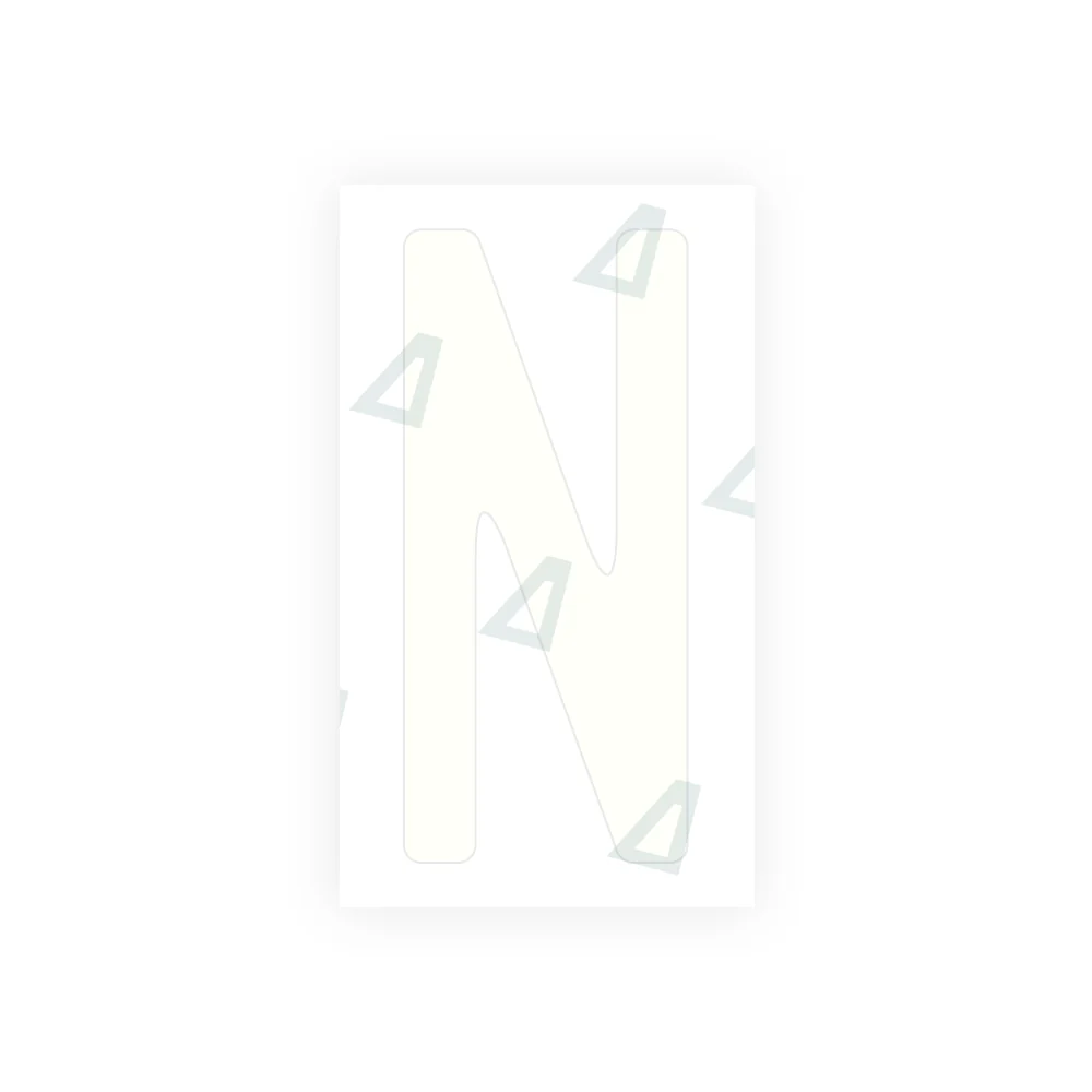 Alite Nanofilm for CA (Quebec) license plates - Symbol "N" - Image 2