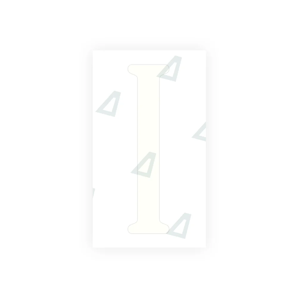 Alite Nanofilm for US (Virginia) license plates - Symbol "I" - Image 2