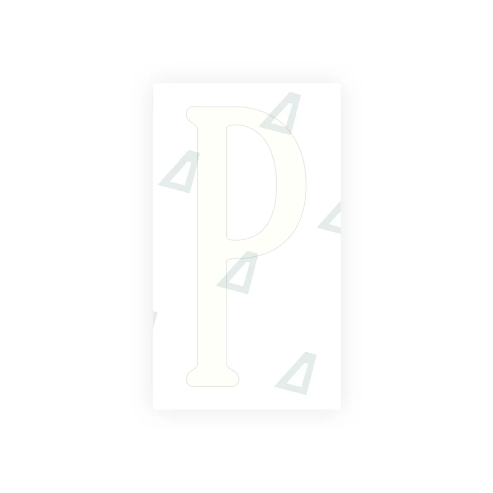 Alite Nanofilm for US (Virginia) license plates - Symbol "P" - Image 2