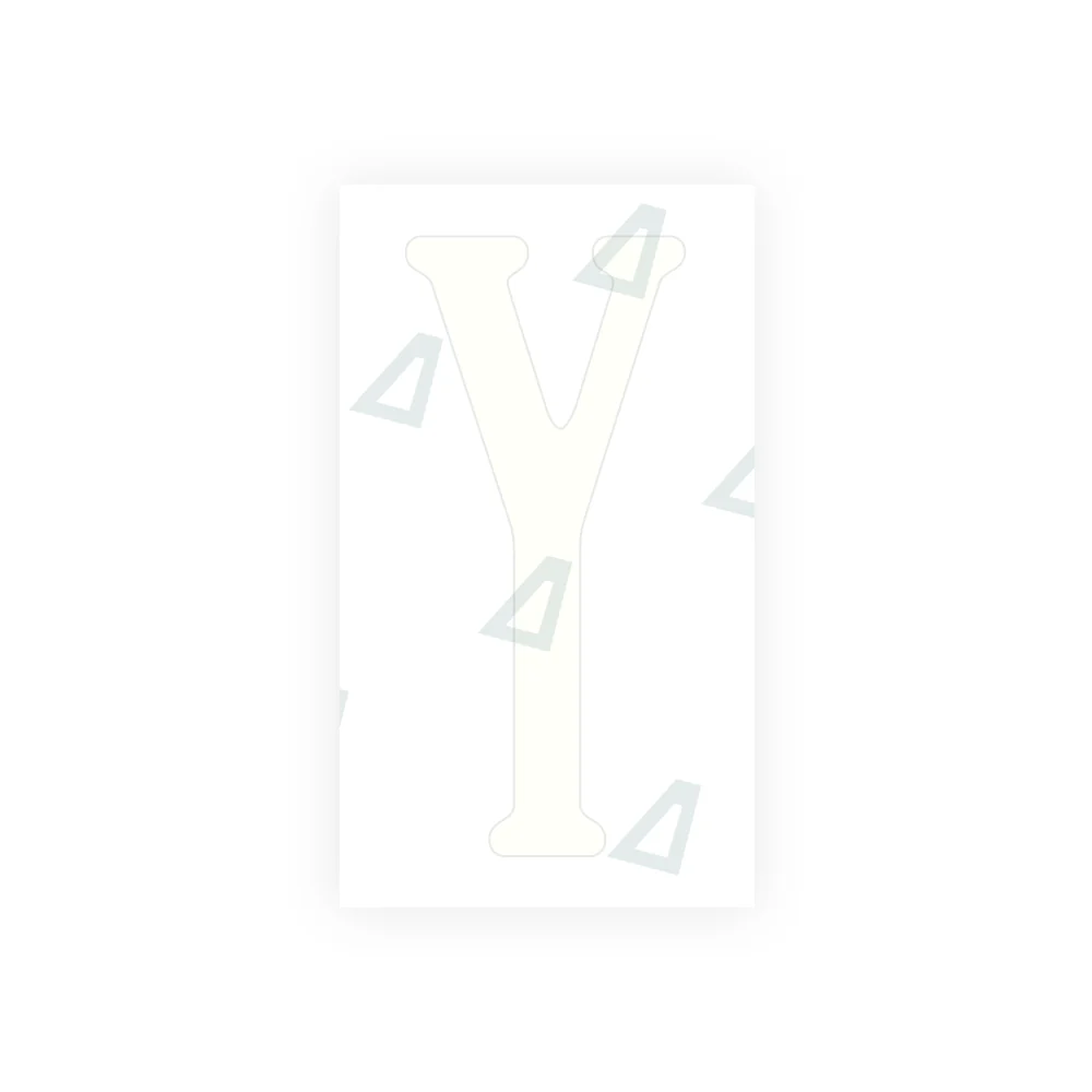 Alite Nanofilm for US (Virginia) license plates - Symbol "Y" - Image 2