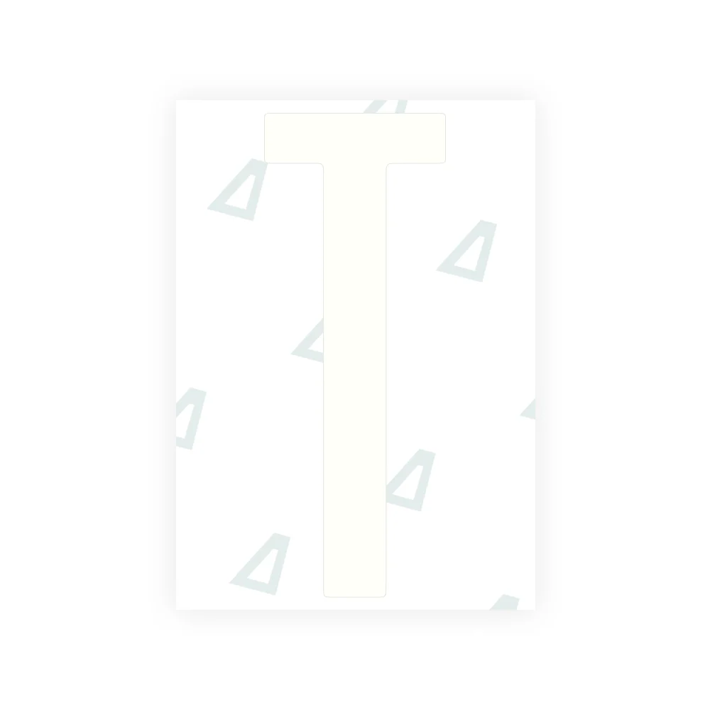Alite Nanofilm for US (Washington DC) license plates - Symbol "T" - Image 2