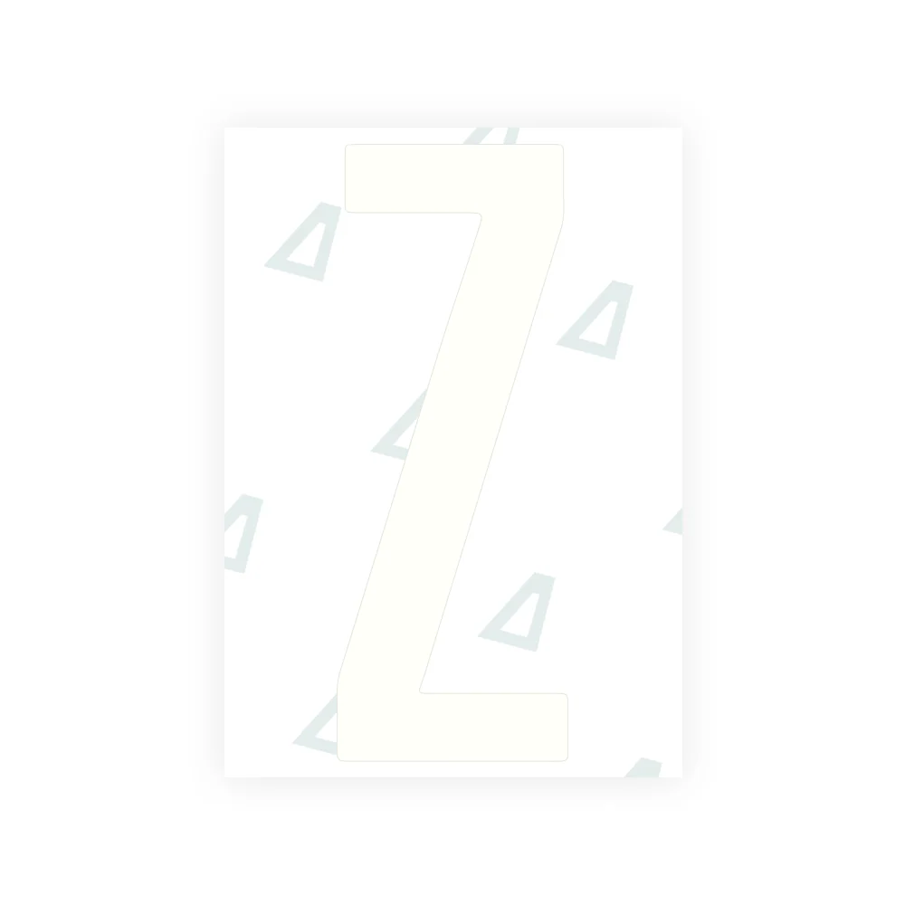 Alite Nanofilm for US (Washington DC) license plates - Symbol "Z" - Image 2