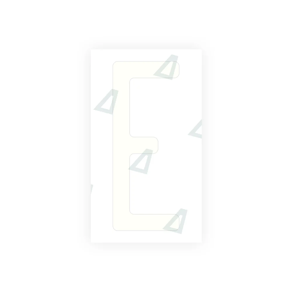 Alite Nanofilm for US (Wisconsin) license plates - Symbol "E" - Image 2