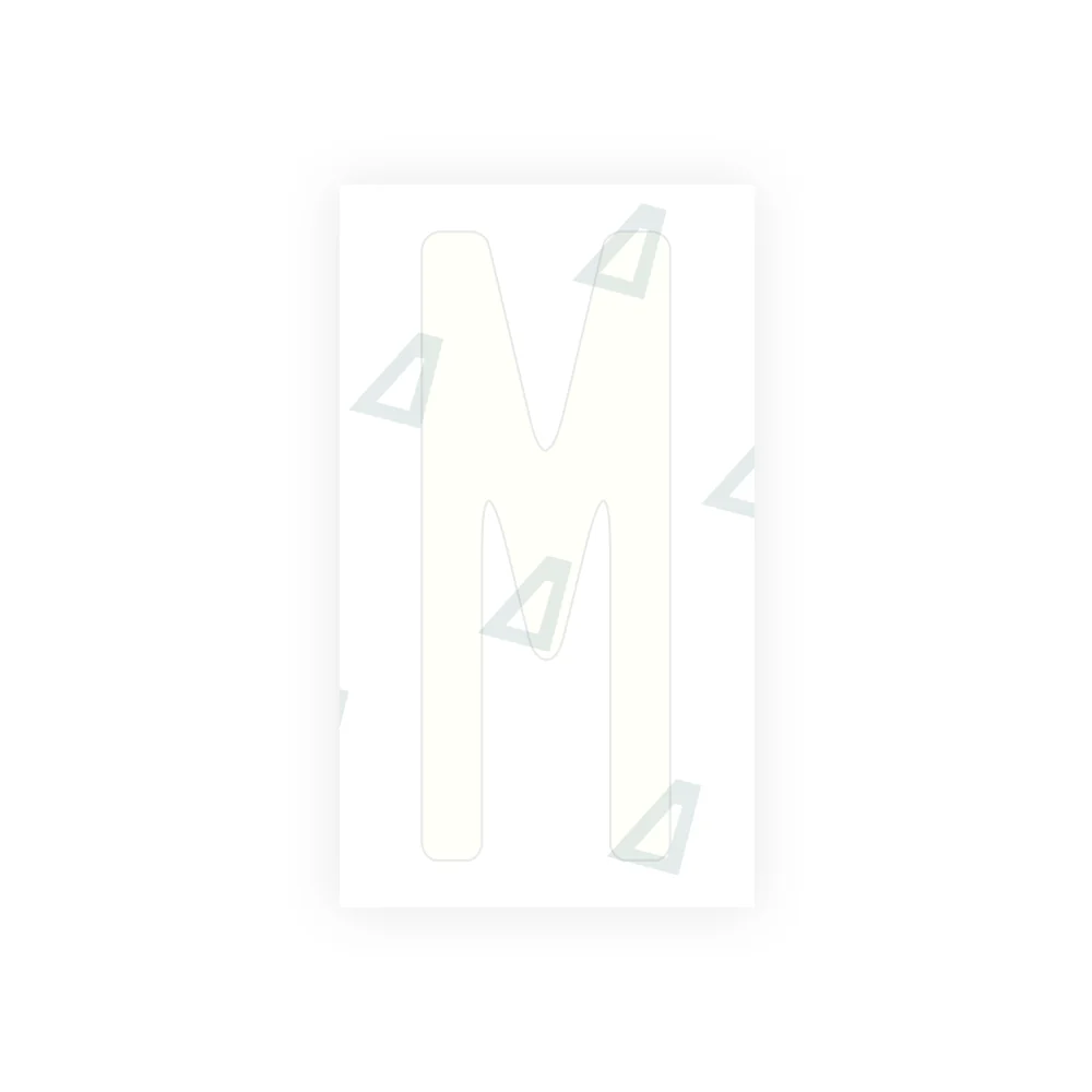 Alite Nanofilm for US (Wisconsin) license plates - Symbol "M" - Image 2