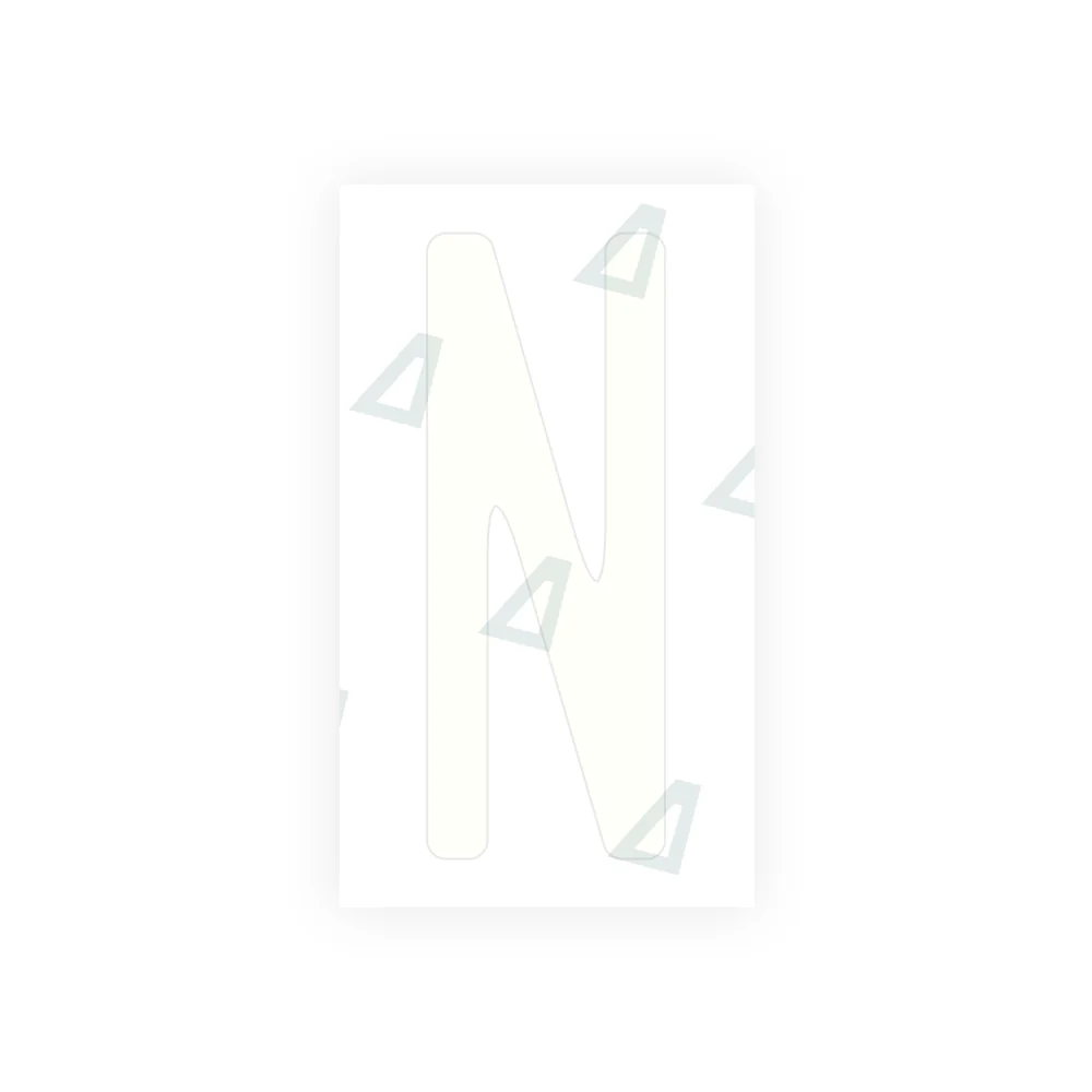 Alite Nanofilm for US (Wisconsin) license plates - Symbol "N" - Image 2