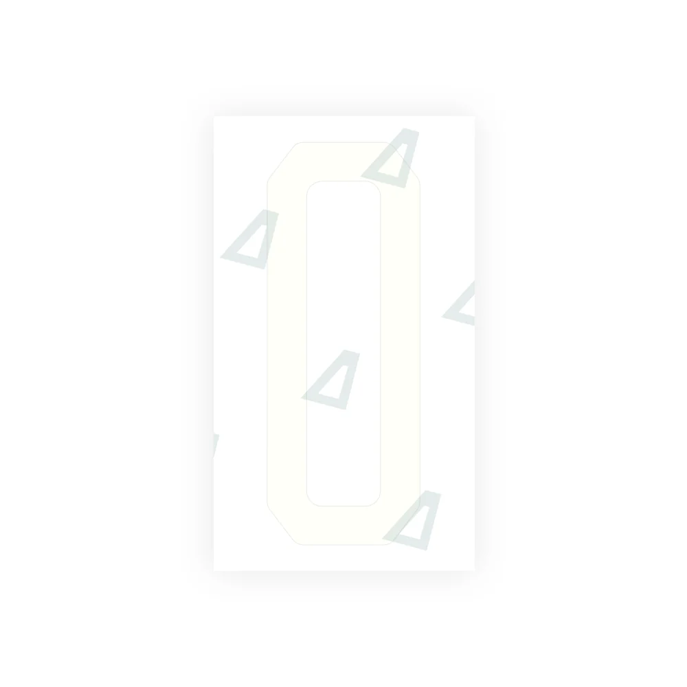 Alite Nanofilm for US (Florida 2003) license plates - Symbol "O" - Image 2