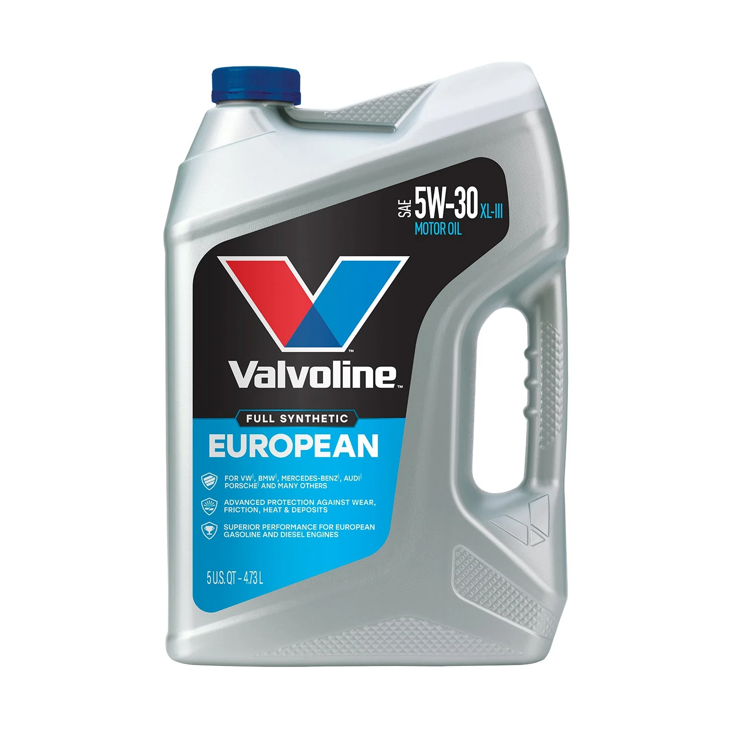 Valvoline European Vehicle Full Synthetic XL-III SAE 5W-30 Motor Oil 5 QT 881167